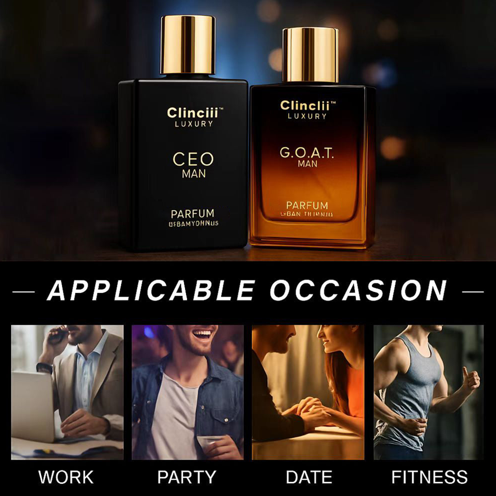 Final 2 Hours: 60%OFF🔥Gentlemen’s Fragrance Set with CEO MAN Perfume & G.O.A.T MAN Aroma