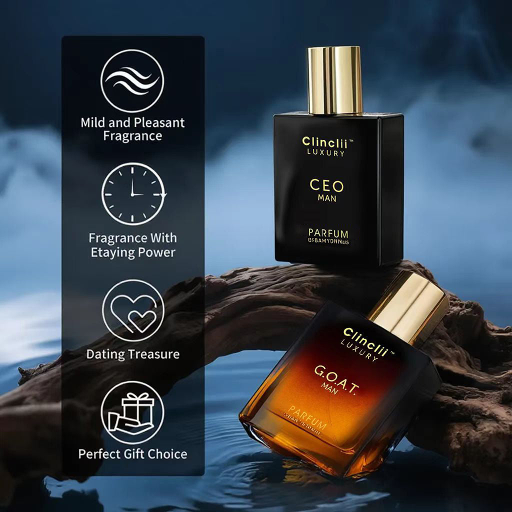 Final 2 Hours: 60%OFF🔥Gentlemen’s Fragrance Set with CEO MAN Perfume & G.O.A.T MAN Aroma